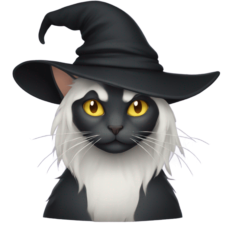 witch cat emoji