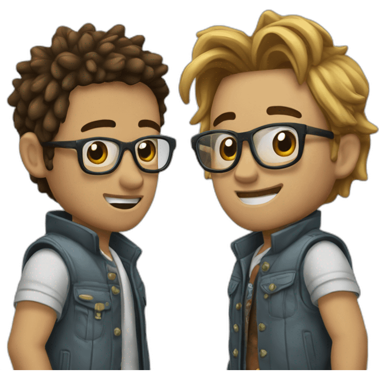 mcfly et Carlito emoji