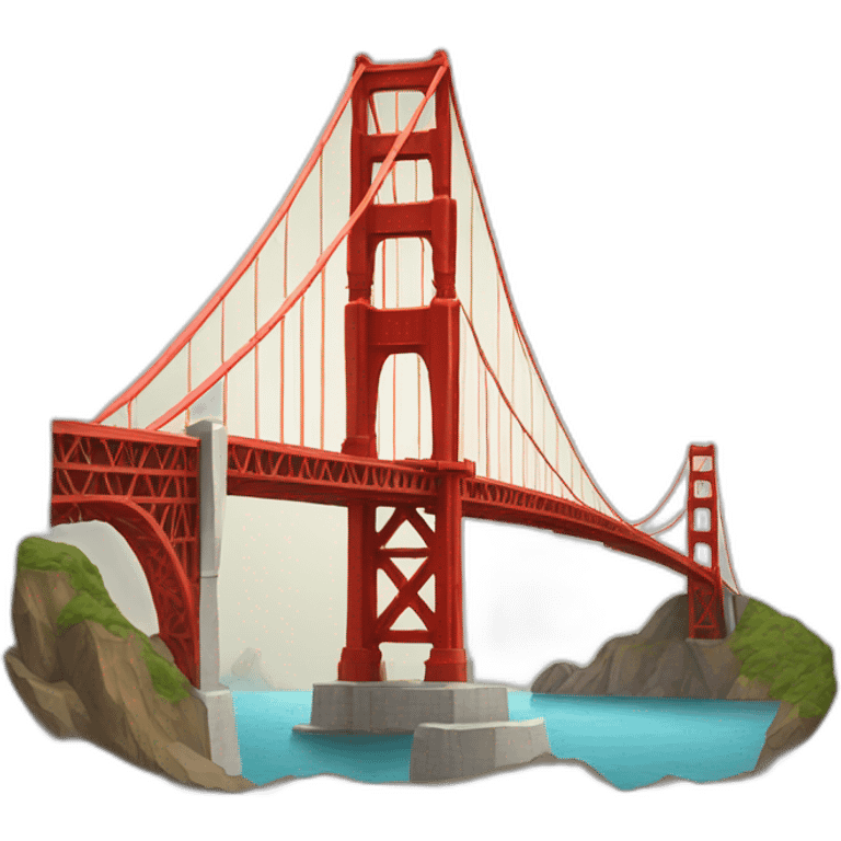 golden gate bridge emoji