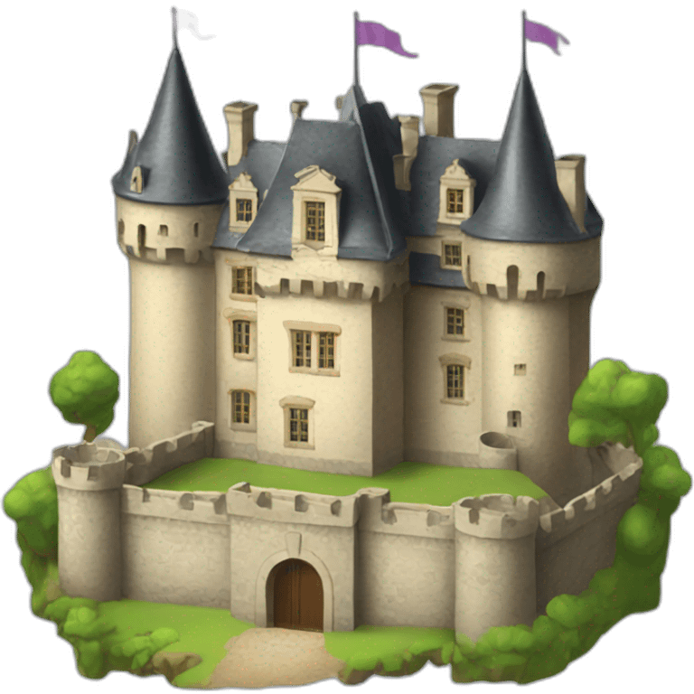 Château emoji