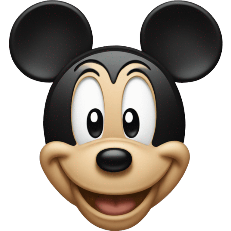 Mickey Mouse emoji