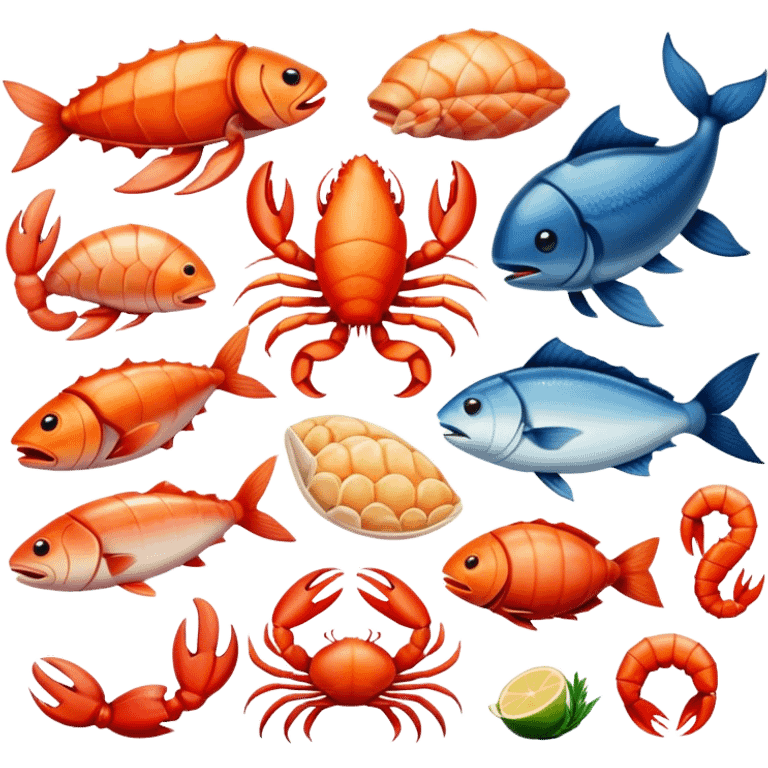 Seafood emoji