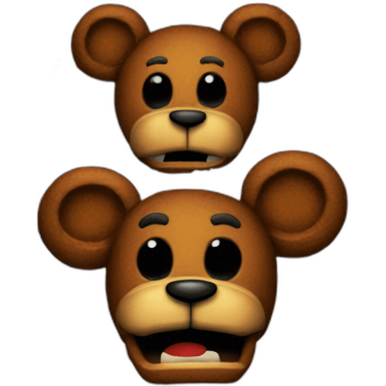 Damaged Freddy fazbears emoji