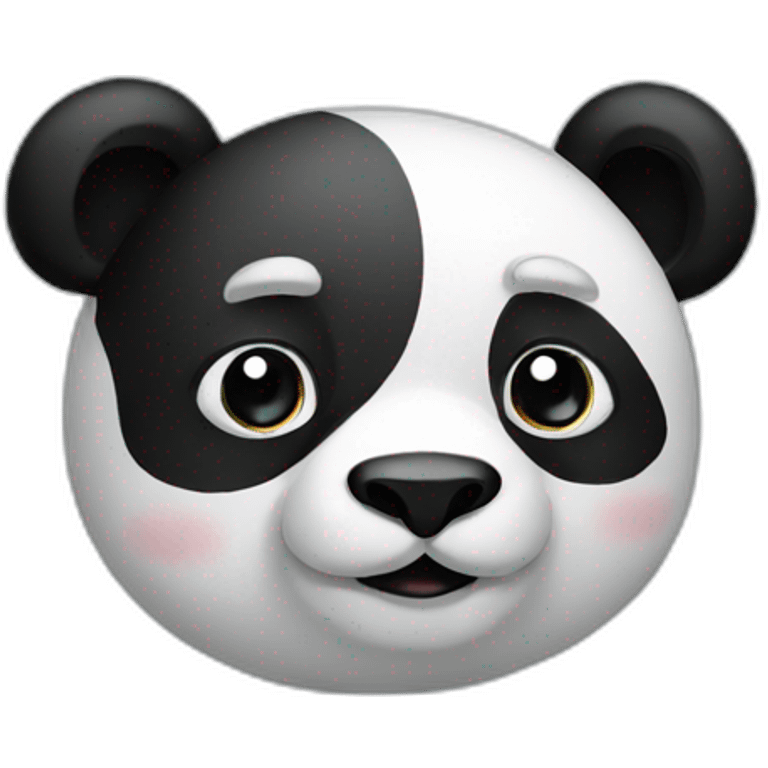 panda thinking emoji