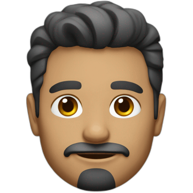 Hombre tirado en mecedora emoji