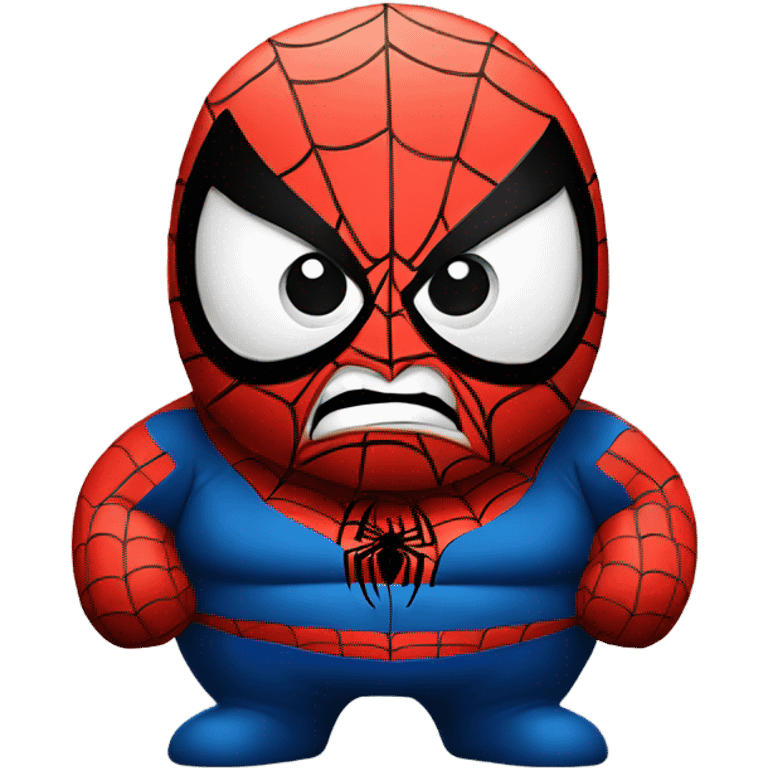 Fat -spider -man _angry emoji