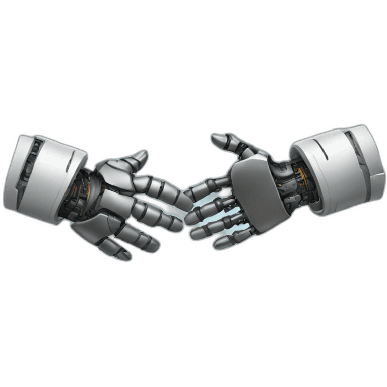 The human-robot handshake emoji