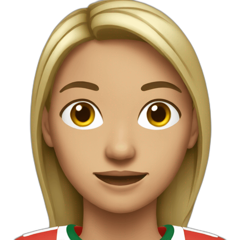 Football féminin emoji