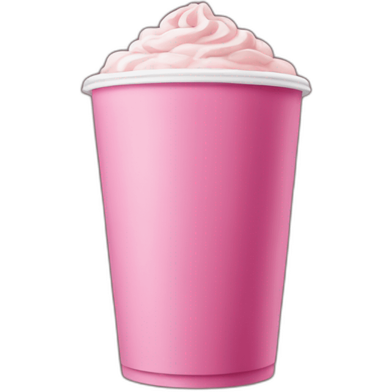 Pink Starbucks  emoji