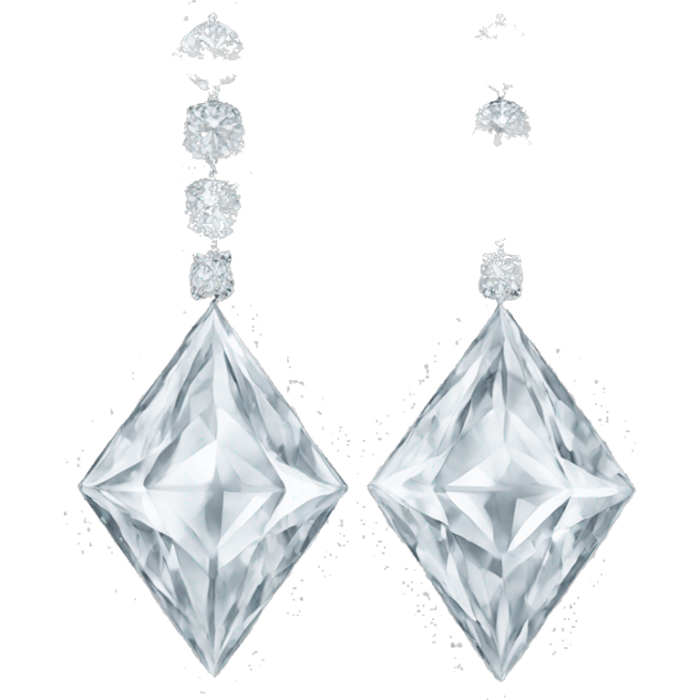 Earrings DIAMOND emoji