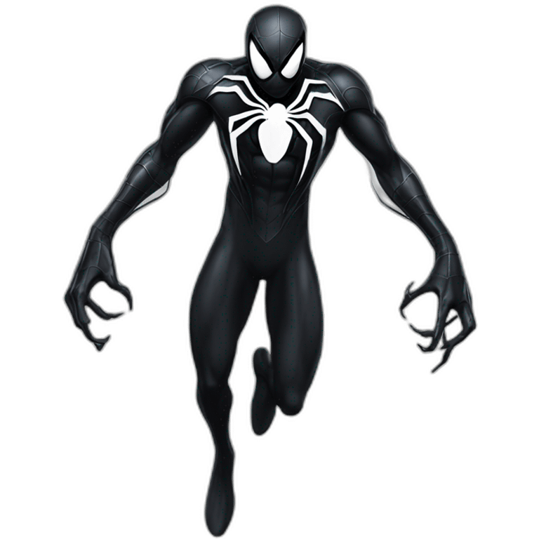 Spider man symbiote emoji