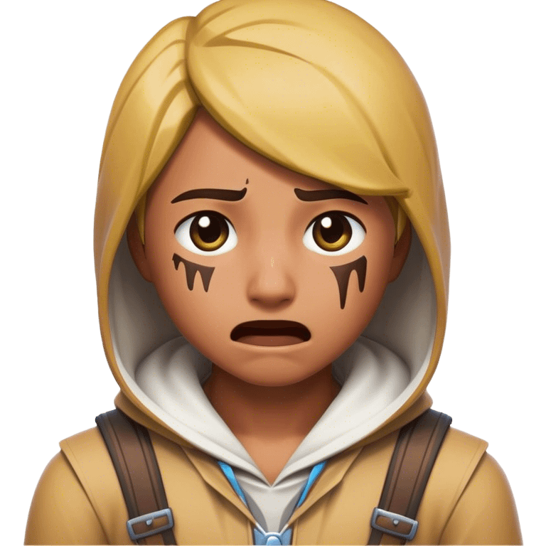 Fortnite player cry emoji