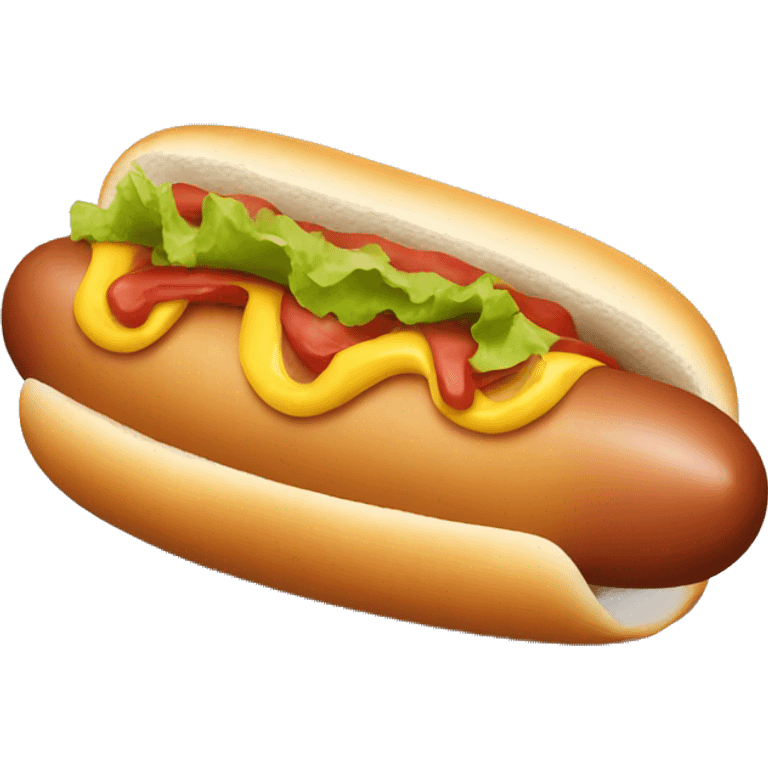 hot dog emoji