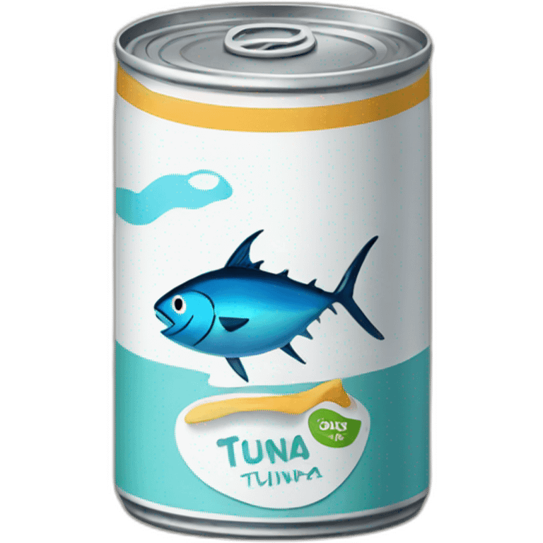 Cans of tuna in the fridge emoji