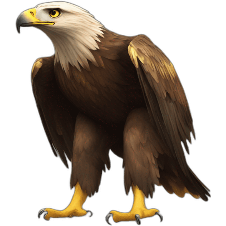 golden eagle dance emoji