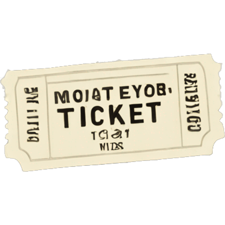 movie ticket emoji