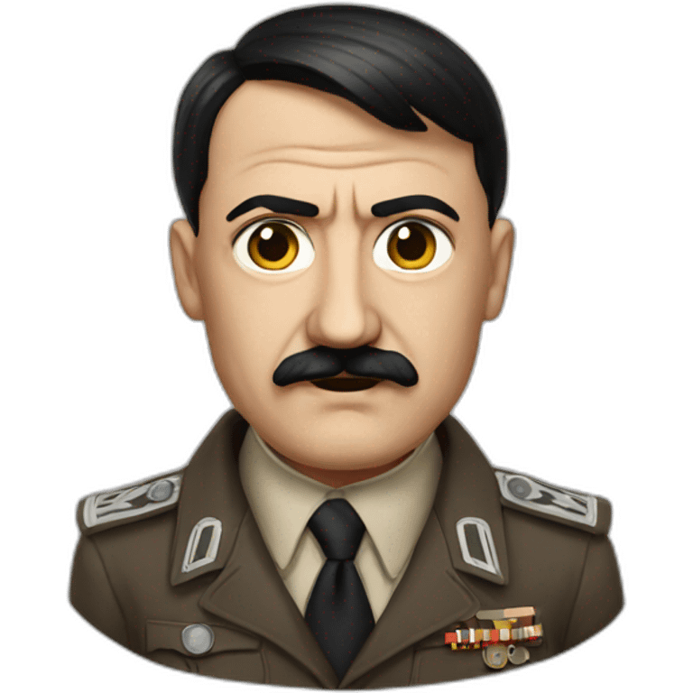 Hitler realistic emoji