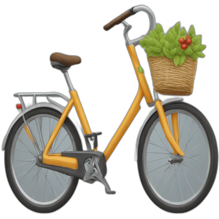 Bici holandesa emoji