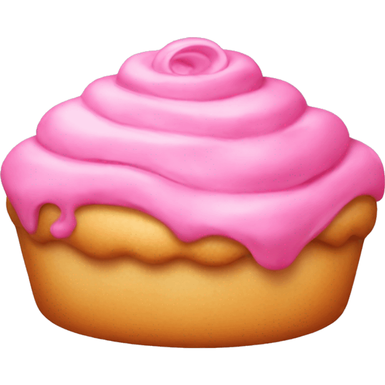 fancy pink pastry  emoji