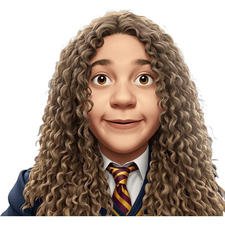 smiling boy in hogwarts uniform emoji