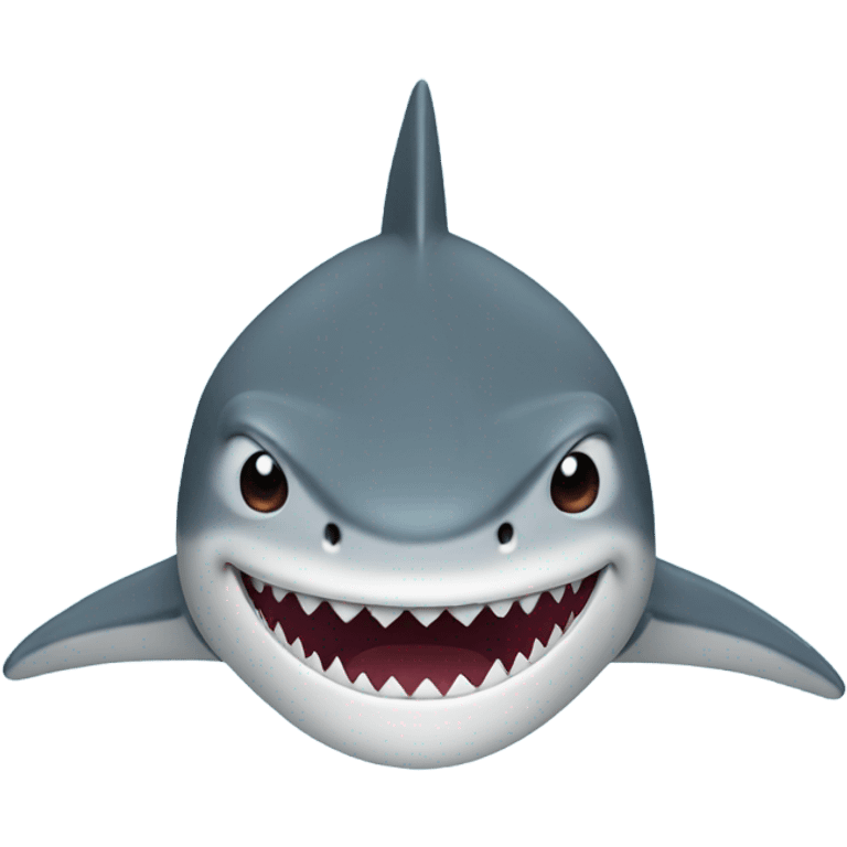 shark with mobile phone emoji