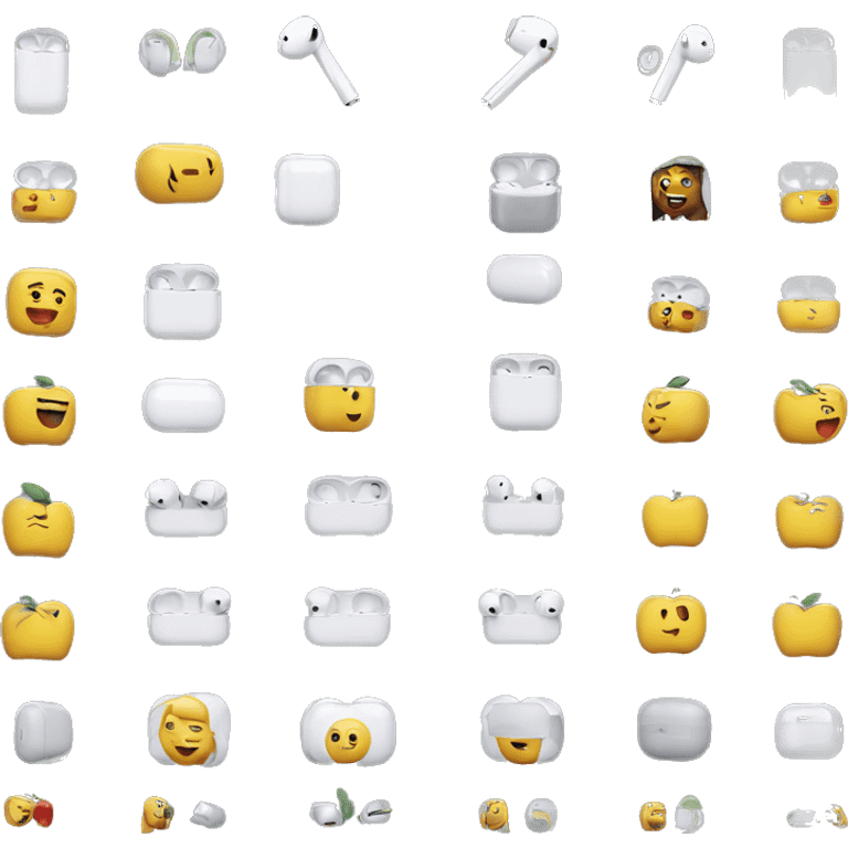 Apple air pods emoji