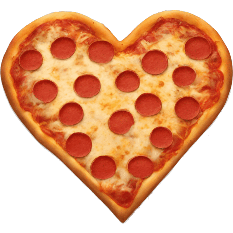 heart shape pizza emoji