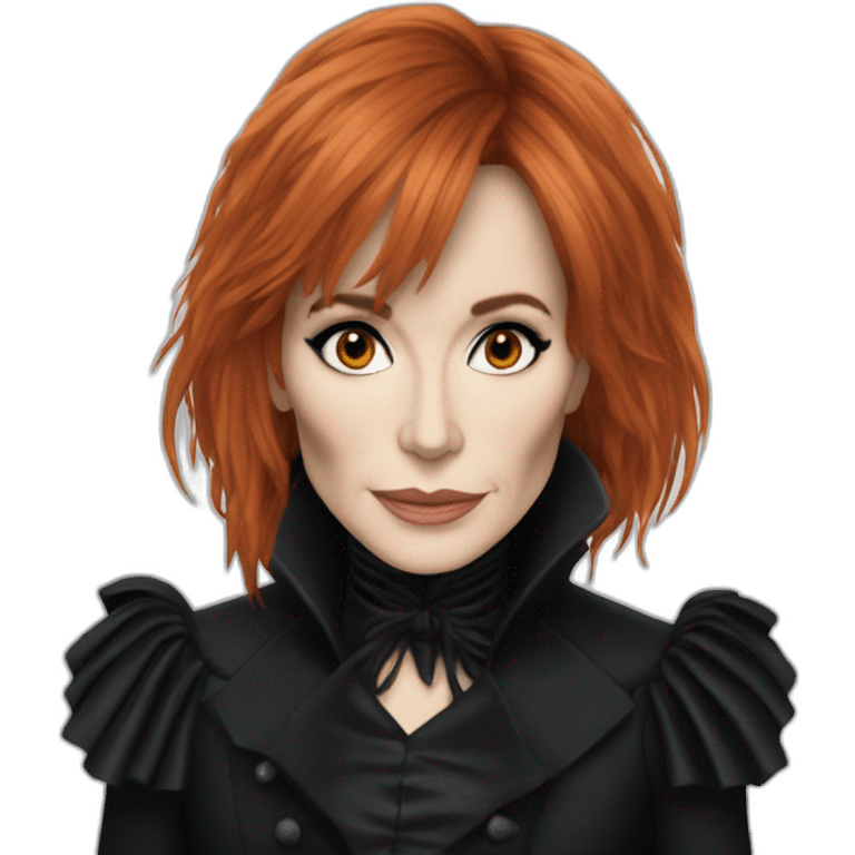 Mylène Farmer nevermore 2023 emoji