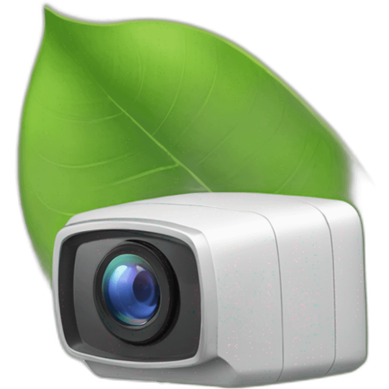 security-ptz-camera-and-small-leaf-floating-on-water-block emoji