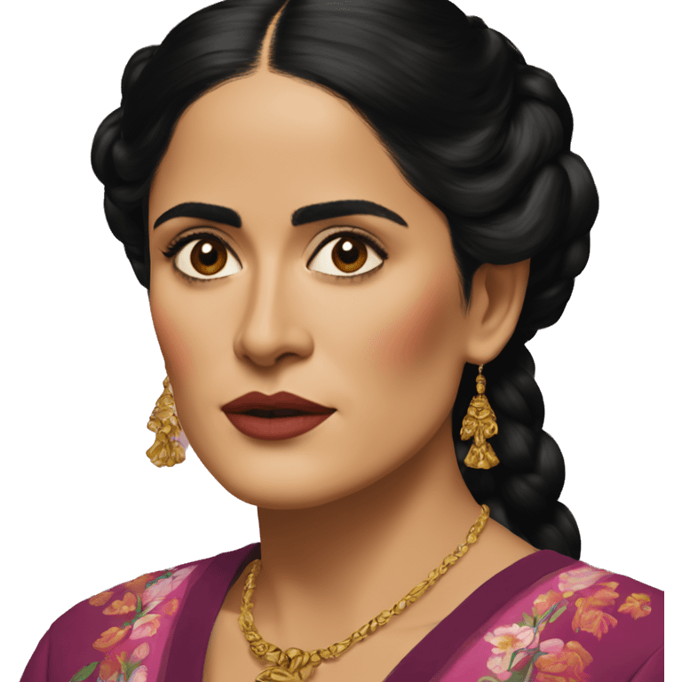 salma hayek in “frida” emoji