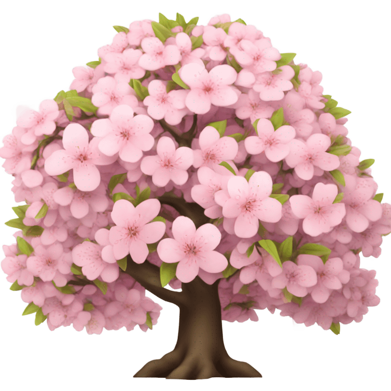 Sakura tree emoji