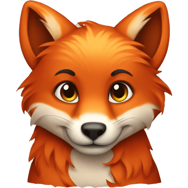 firefox in love emoji