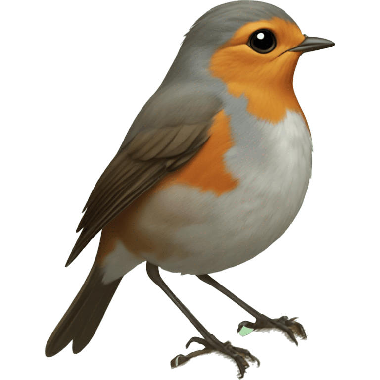 Robin bird emoji