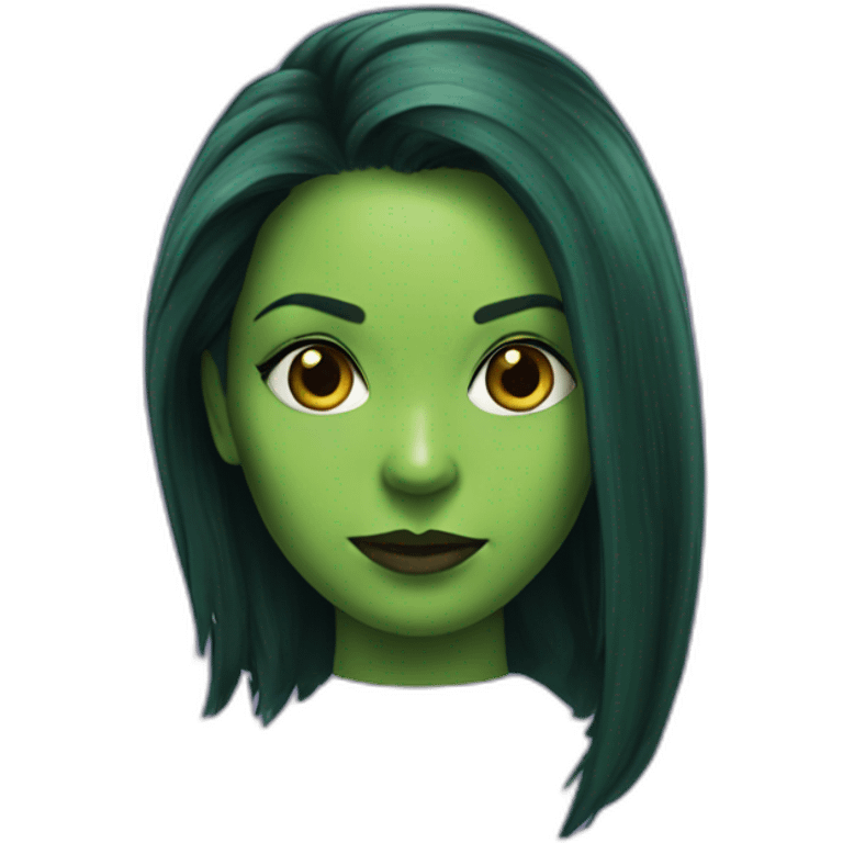 gamora head emoji