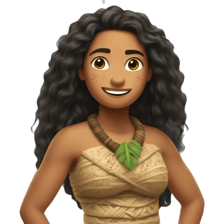 Moana emoji