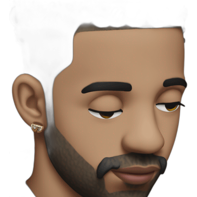 drake kissing 21 savage emoji