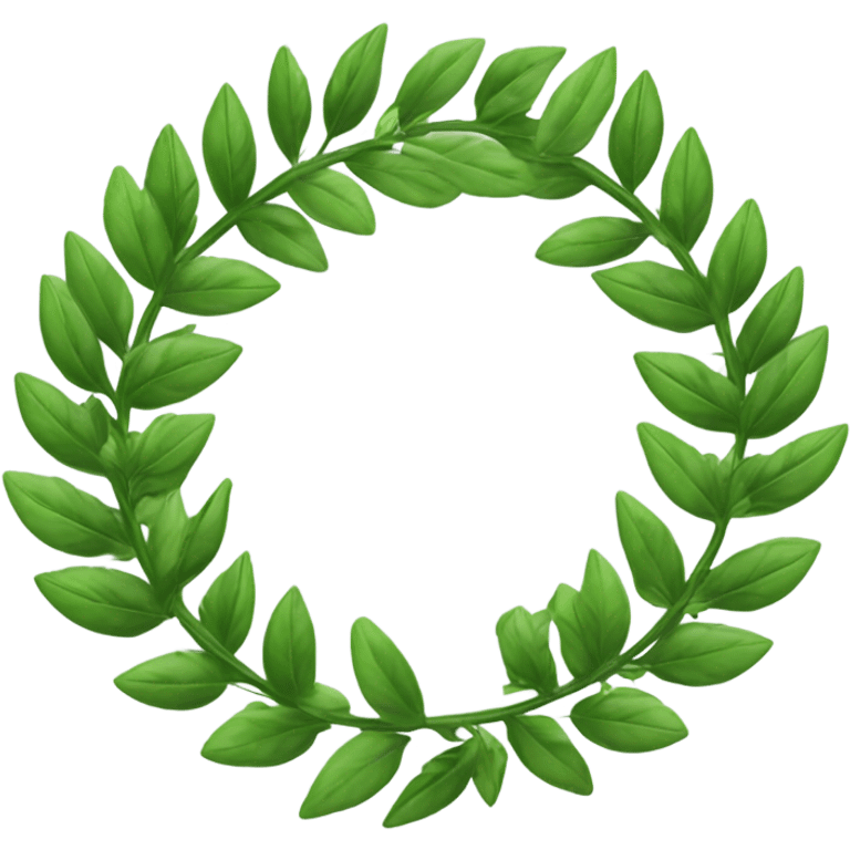 laurel wreath emoji