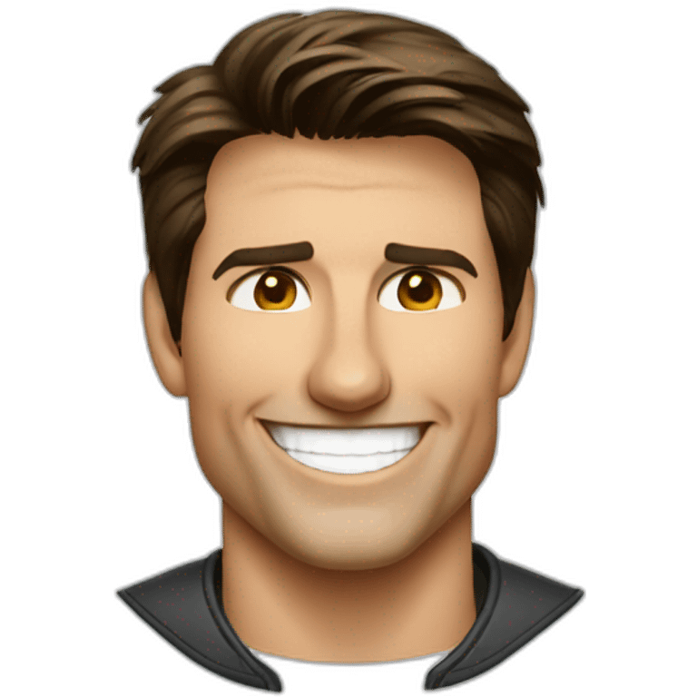 TOM CRUISE SMILING emoji