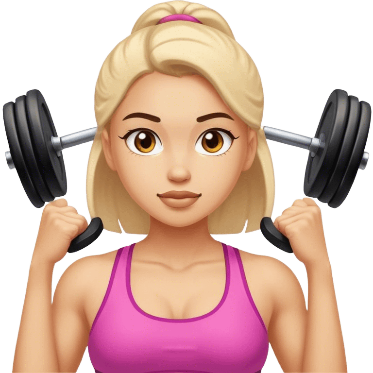 gym girl emoji