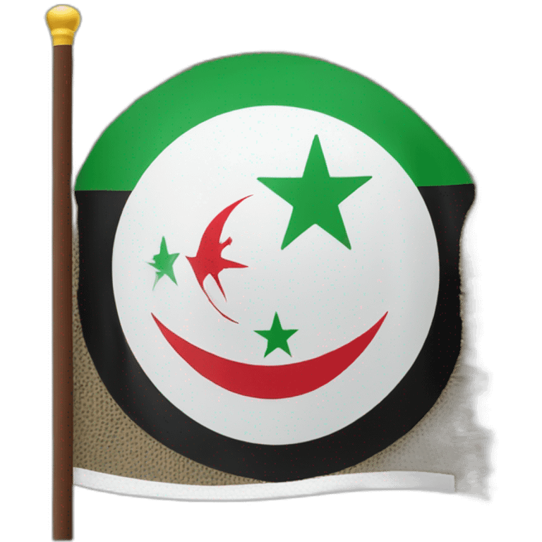 Free Syrian flag emoji