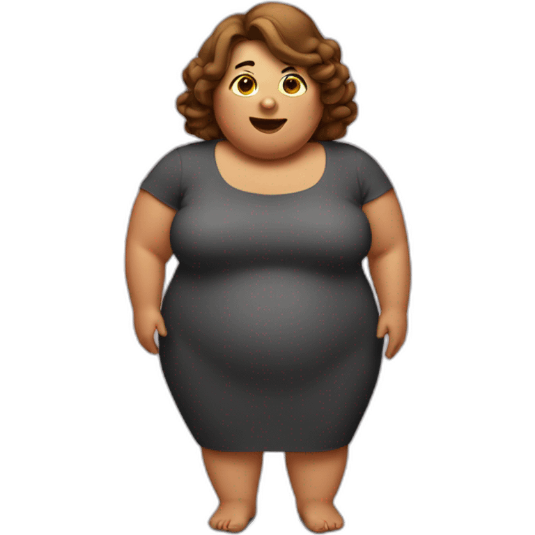 fat women emoji