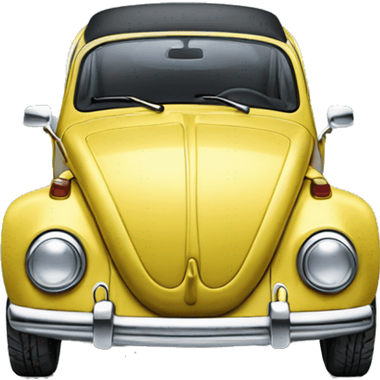 modern volkswagen beetle emoji