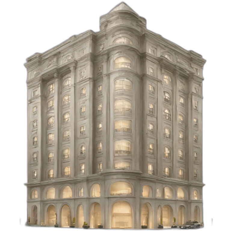 luxury building emoji