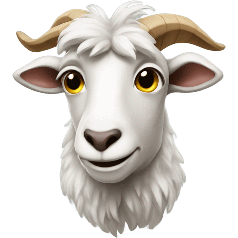 Einstein goat  emoji