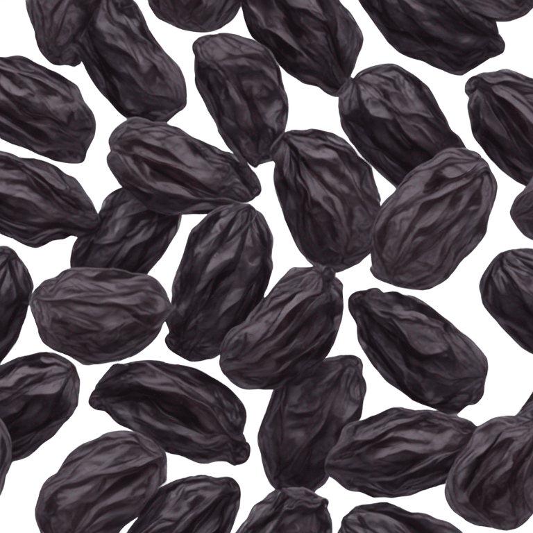 dried prune emoji