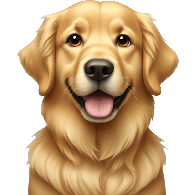 golden retriever  emoji