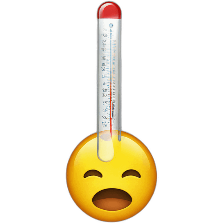 thermometer emoji