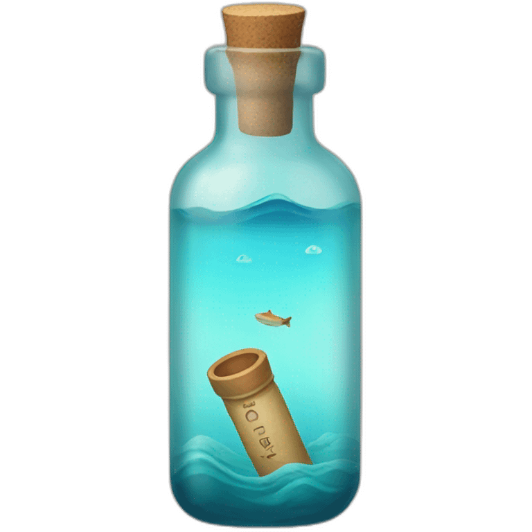 Message in a bottle emoji