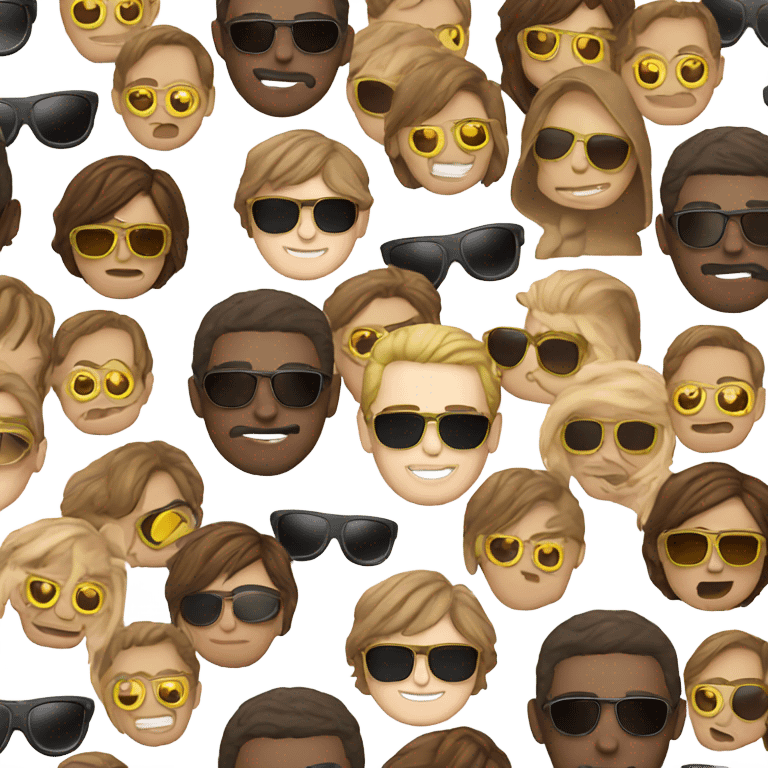 Bran with sunglasses emoji