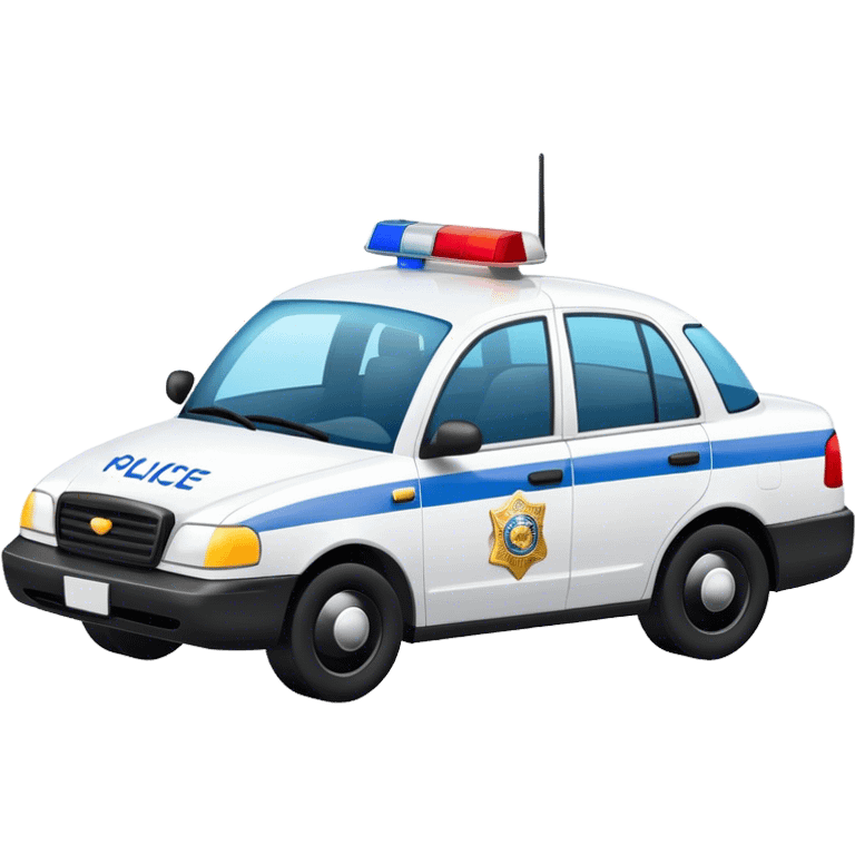 police car emoji